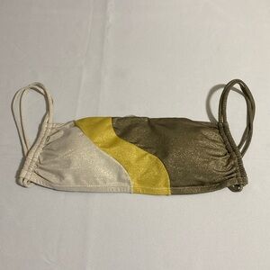 PILYQ Haven Luna Wave Bikini Top Women's Size D/XL